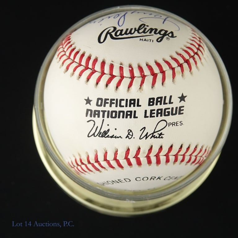 "Big Red Machine" (5) Signed Baseball - 6