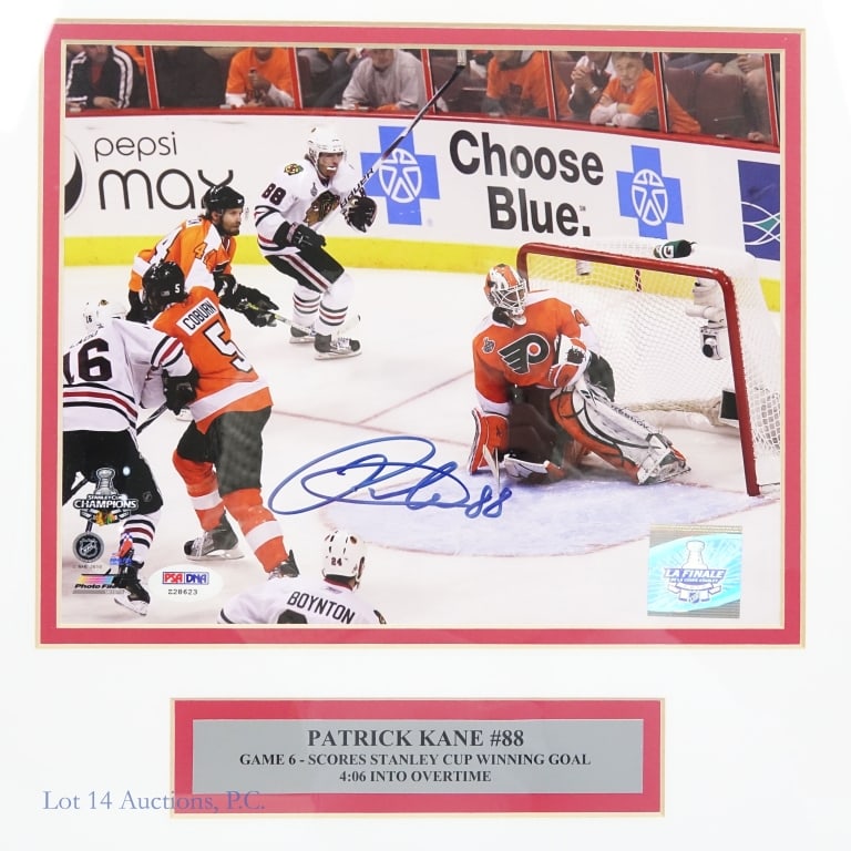 Kane Boland Keith Blackhawks Signed Triptych - 5