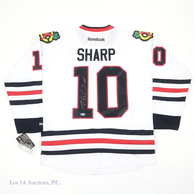 Patrick Sharp Signed Blackhawks Jersey (Schwartz) - 3