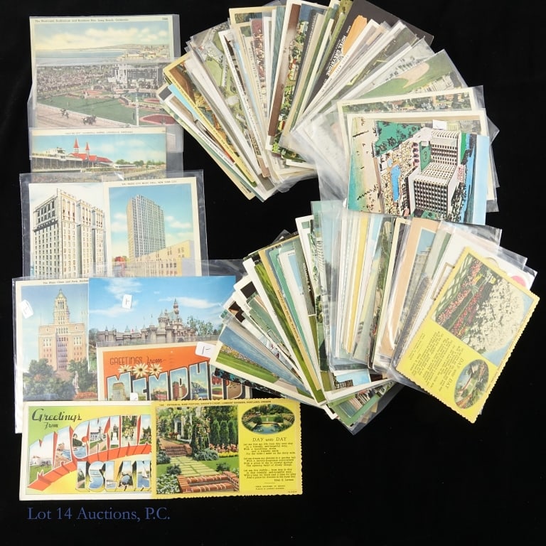 Vintage Postcards Cities, Early Risque, More - 7