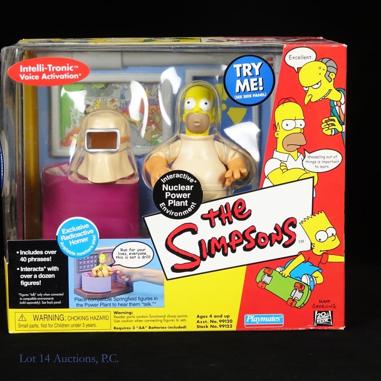 NIB Simpsons Interactive Sets & Characters (5) - 4