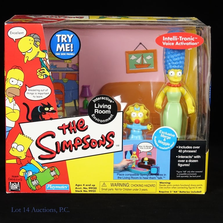 NIB Simpsons Interactive Sets & Characters (5) - 6