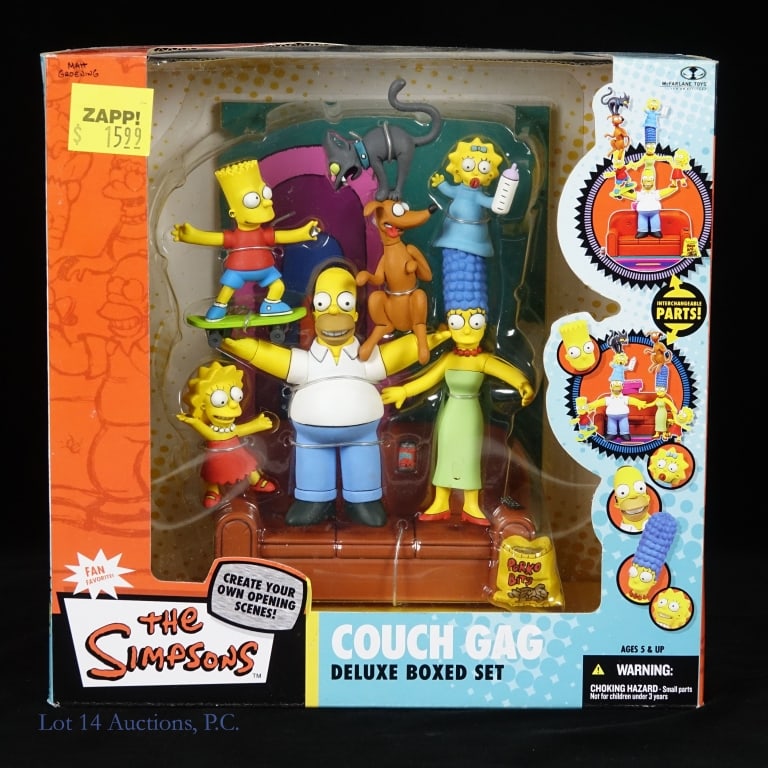 NIB Simpsons Interactive Sets & Characters (5) - 8