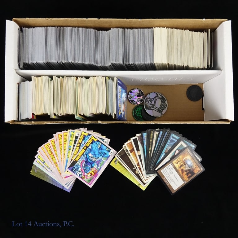 Trading Cards, Magic, Marvel, DC (+800) (1 of 4)