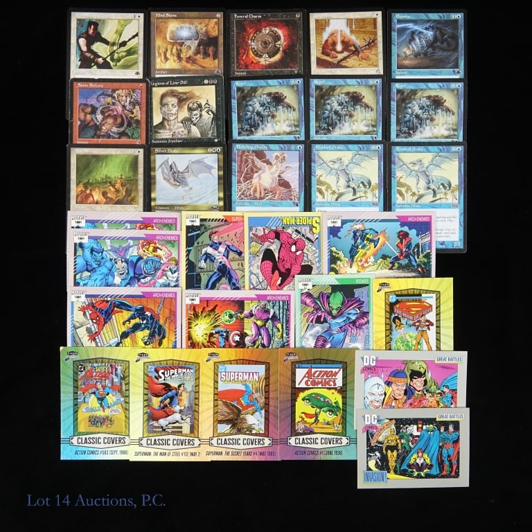 Trading Cards, Magic, Marvel, DC (+800) - 2