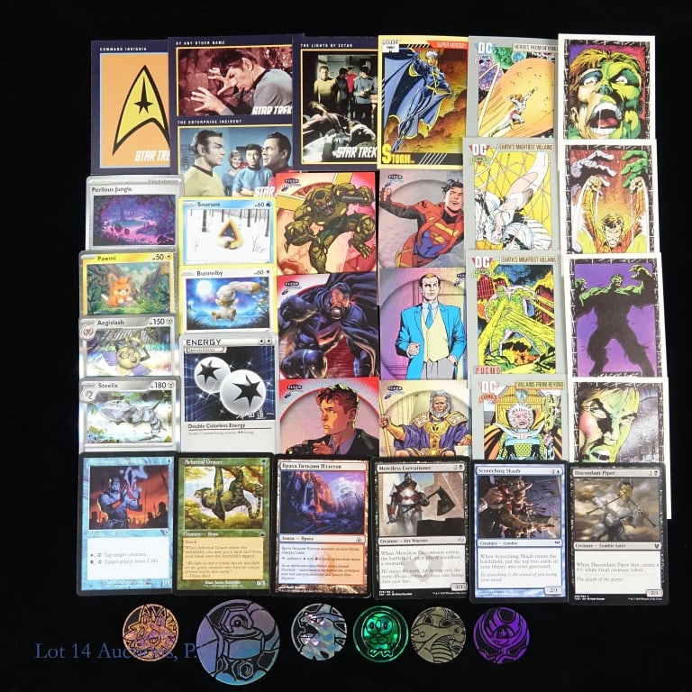 Trading Cards, Magic, Marvel, DC (+800) - 4