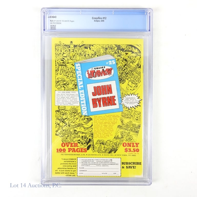 GCG 9.0, Crossfire #12, Key, D. Stevens, Eclipse - 2