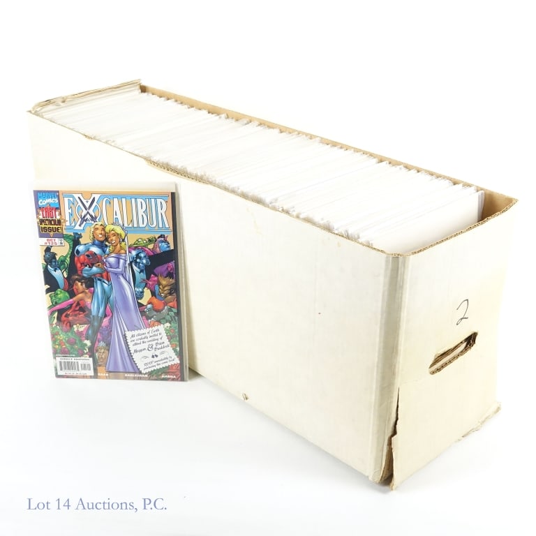 Excalibur #1-125, LOCAL ONLY , Key MARVEL (+200): LOCAL PICK UP ONLY. Excalibur Complete Series, Key Issues, MARVEL (+200). LOCAL PICK UP ONLY. Collection of over 200 Excalibur comic books including the complete run from #1-125 with extras copies