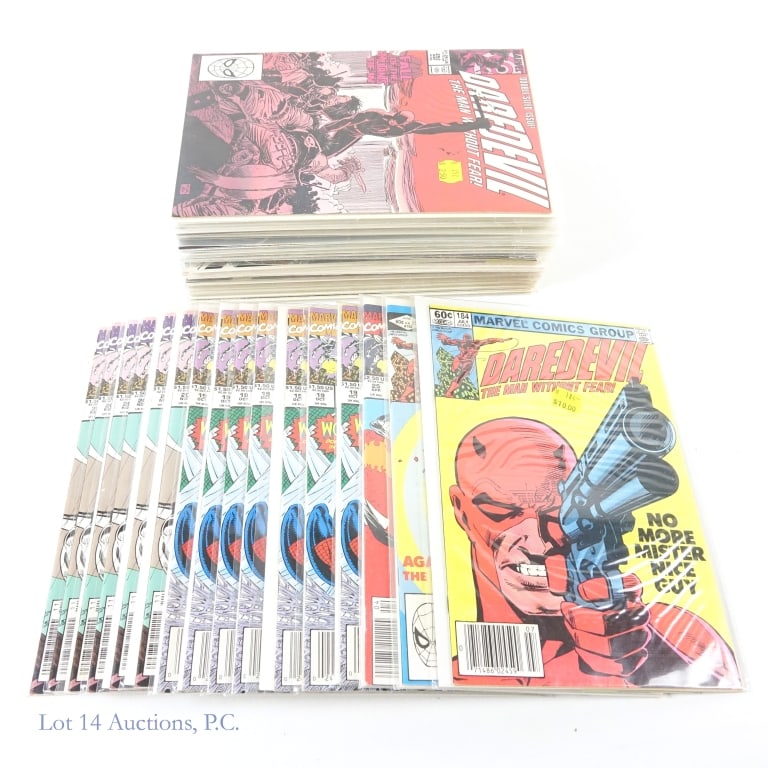 Daredevil & Moon Knight, Key Issues, MARVEL (+45): Daredevil & Moon Knight, Key Issues, MARVEL (+45). Collection of over 45 Daredevil and Marc Spector Moon Knight comic books including multiple Key Issues. Some Key Issues include: Daredevil