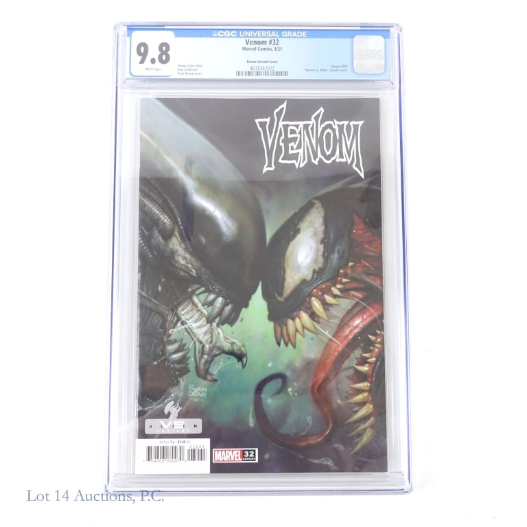 CGC 9.8 Venom #32, M vs. A Variant, MARVEL (1 of 2)