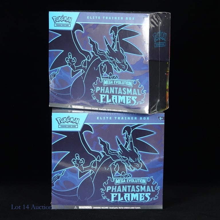 Pokemon Phantasmal Flames Elite Trainer Boxes (2) (1 of 3)