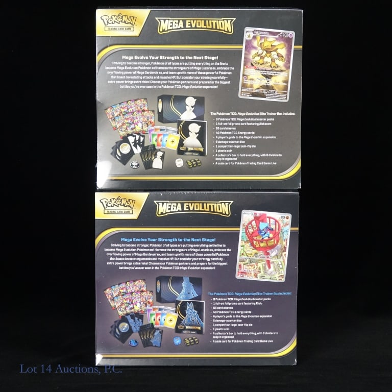 Pokemon Mega Evolution Elite Trainer Boxes (2) - 2