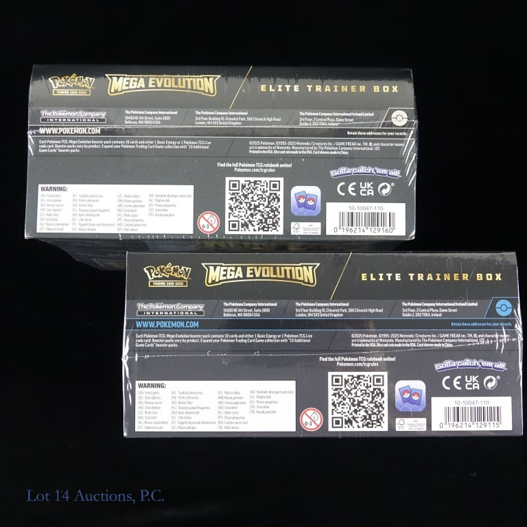 Pokemon Mega Evolution Elite Trainer Boxes (2) - 3