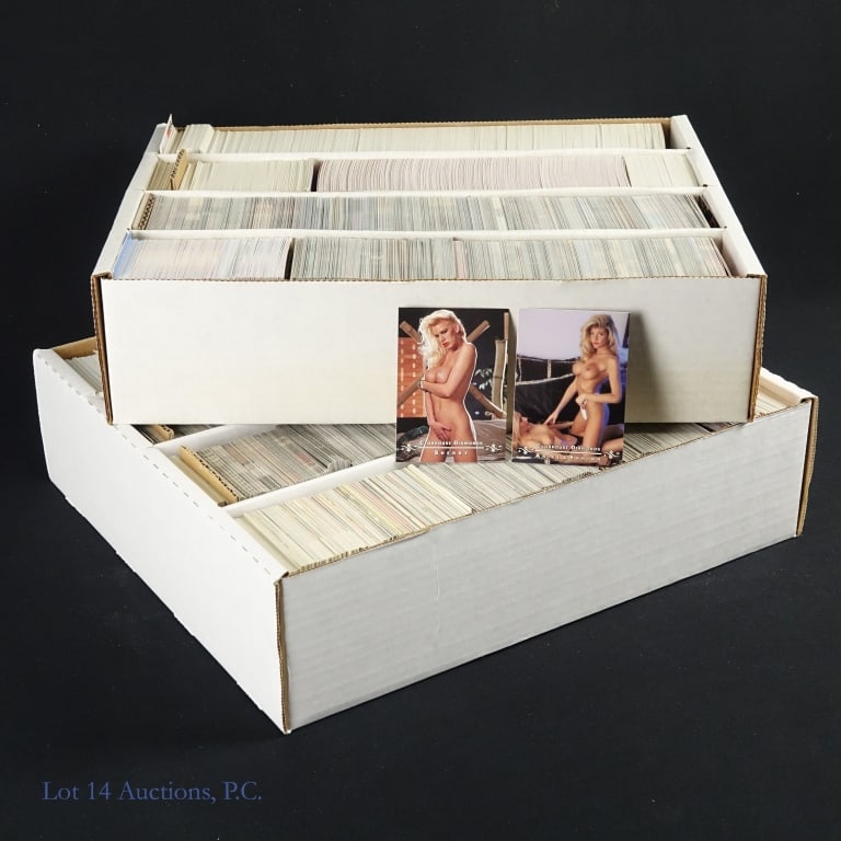 XXX Adult Cards Hot Shots, Penthouse, More: XXX ADULT CARDS, MATURE AUDIENCES ONLY ****** Two (2) 4-row boxes of adult trading cards - Hot Shots, Penthouse, Clubhouse Diamonds, Center Stage, Deja Vu Showgirls and more. See photos for details. T