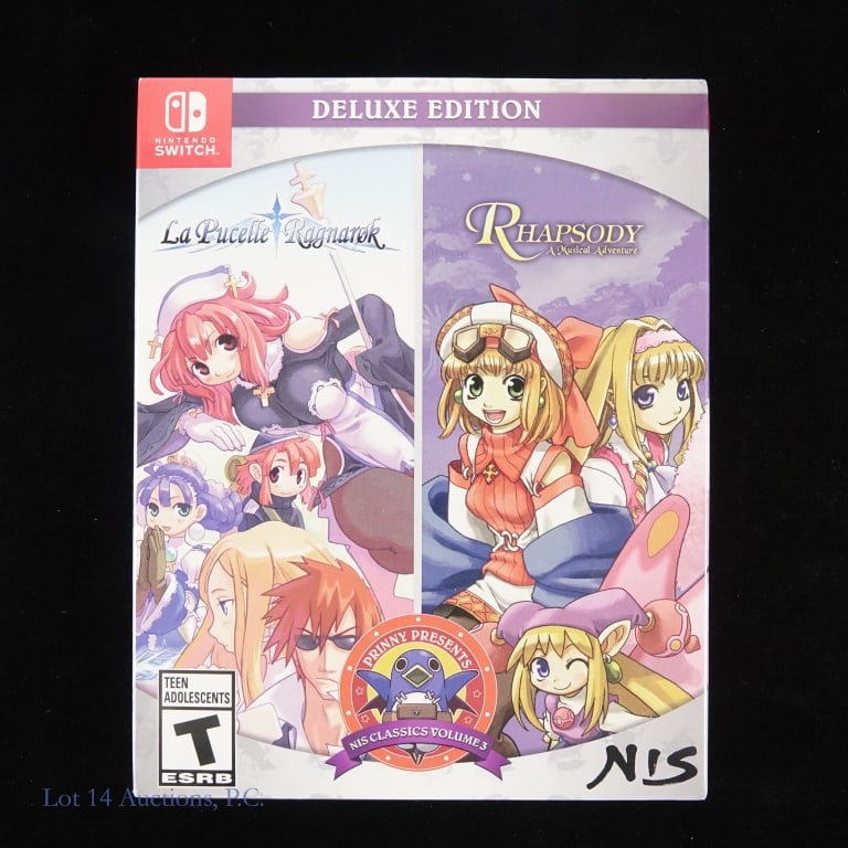 Prinny Presents NIS Classics Vol 3 Nintendo Switch: Factory Sealed - Prinny Presents NIS Classics Volume 3 Deluxe Edition for Nintendo Switch. Factory sealed.