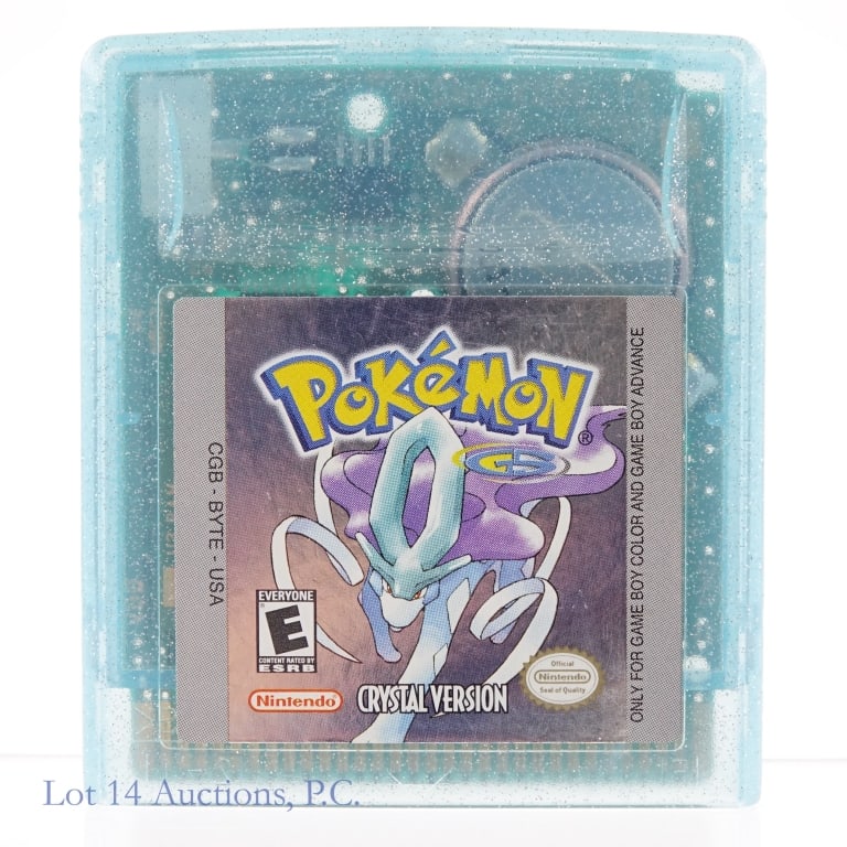 Pokemon Crystal Version Game Boy Color Authentic: Authentic Pokemon Crystal Version Game Boy Color cartridge.