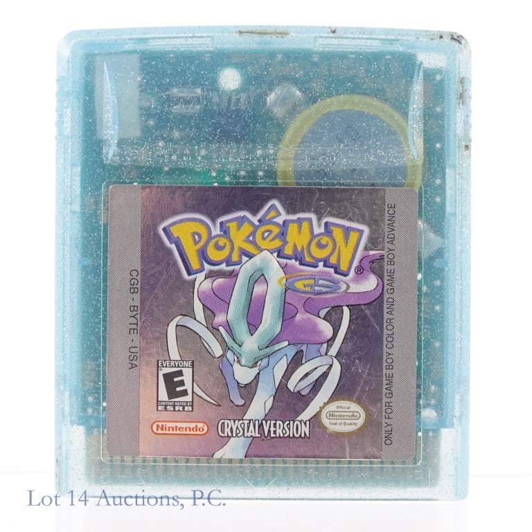 Pokemon Crystal Version Game Boy Color Authentic: Authentic Pokemon Crystal Version Game Boy Color cartridge.