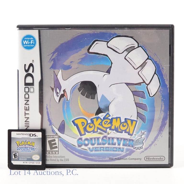 Pokemon SoulSilver Nintendo DS Authentic CIB: Authentic Pokemon SoulSilver Version Nintendo DS cartridge. Complete in original box with the manual booklet.