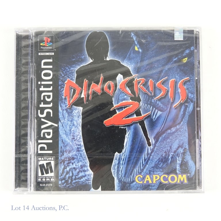Sealed Dino Crisis 2 Sony PlayStation 1 PS1 Game: Factory sealed Dino Crisis 2 game for Sony PlayStation 1 PS1.