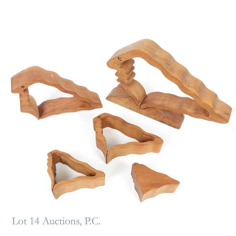 Bob Ameri MCM Wooden Nesting Puzzle - 3