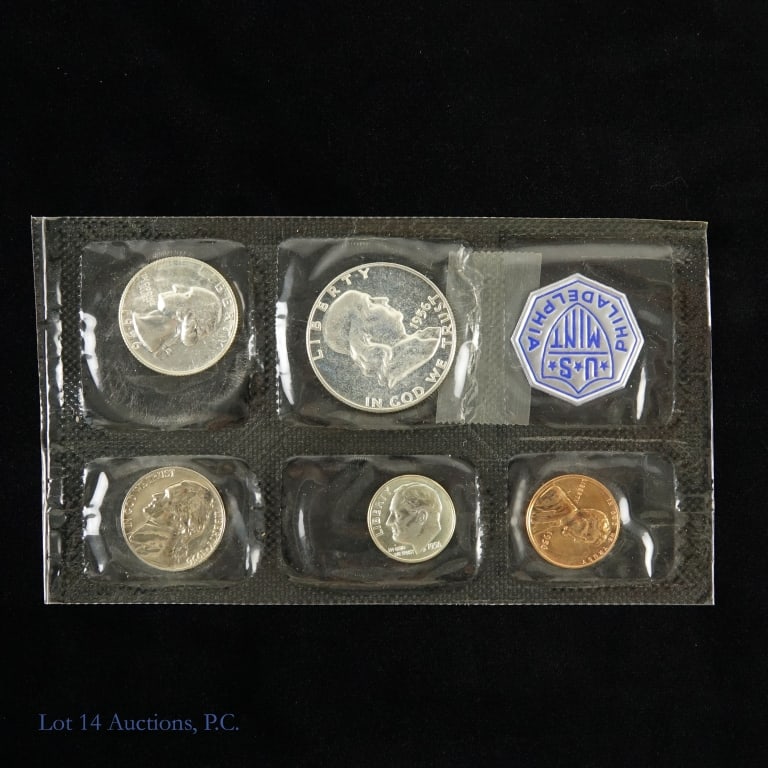 1956 US Silver Proof 5-Coin Set - 2
