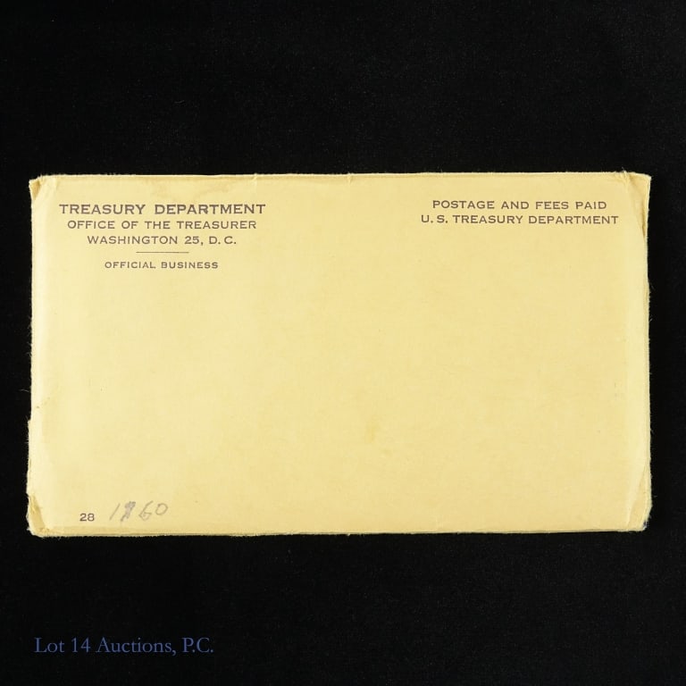 1960 US Silver 5-Coin Proof Set in SEALED OGP (1 of 3)