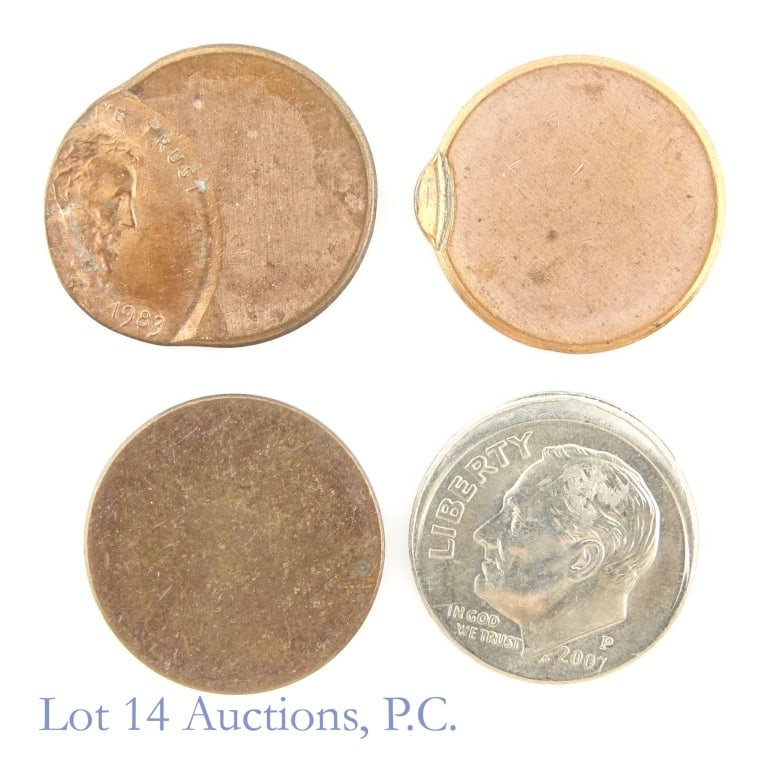 Various US Error Coins (4) (1 of 2)