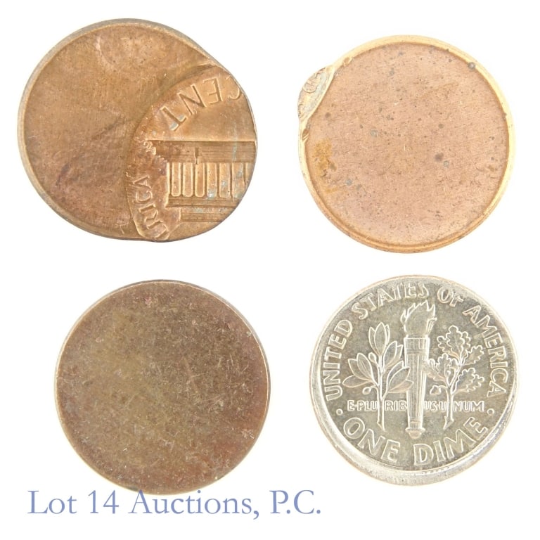 Various US Error Coins (4) - 2