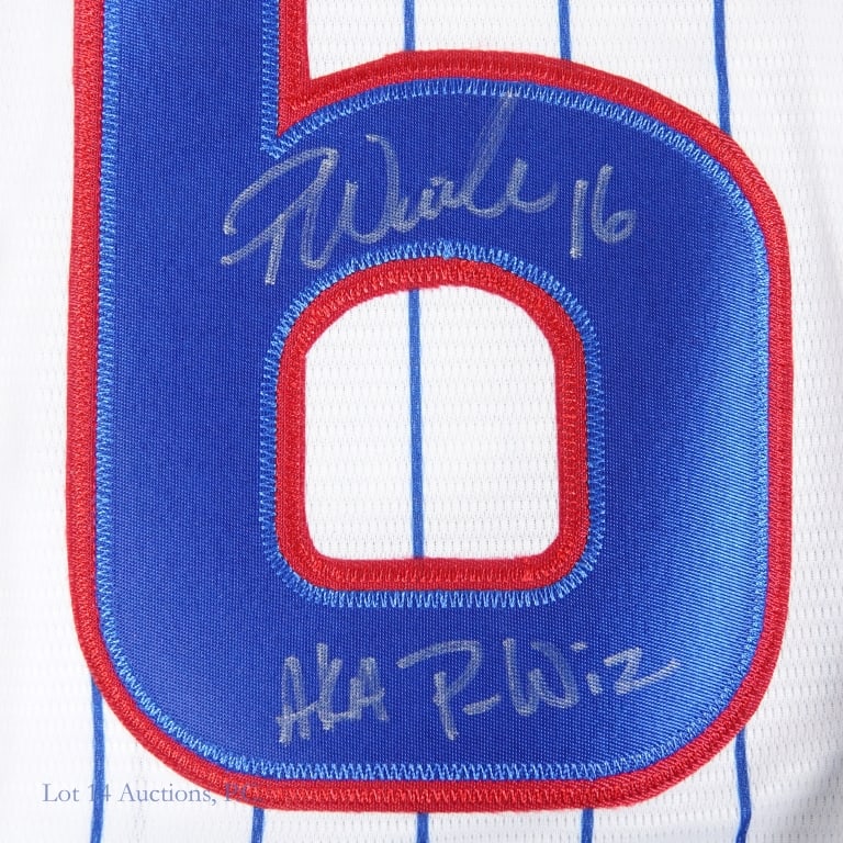 Patrick Wisdom Signed Cubs Jersey AS IS - 2