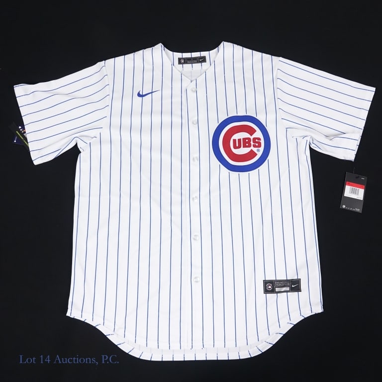 Patrick Wisdom Signed Cubs Jersey AS IS - 3