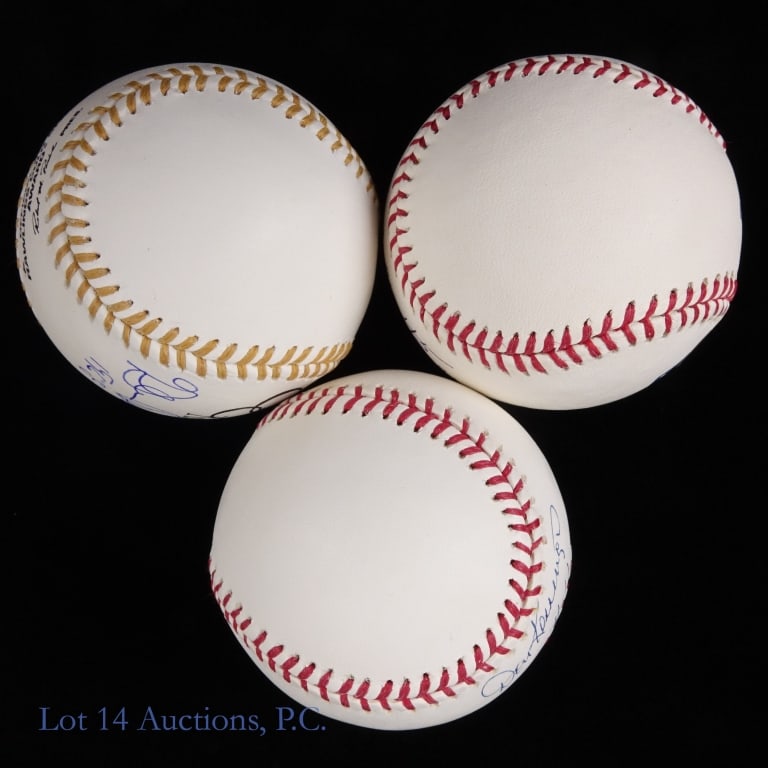 Cubs Legends Signed Baseballs (6) - 4