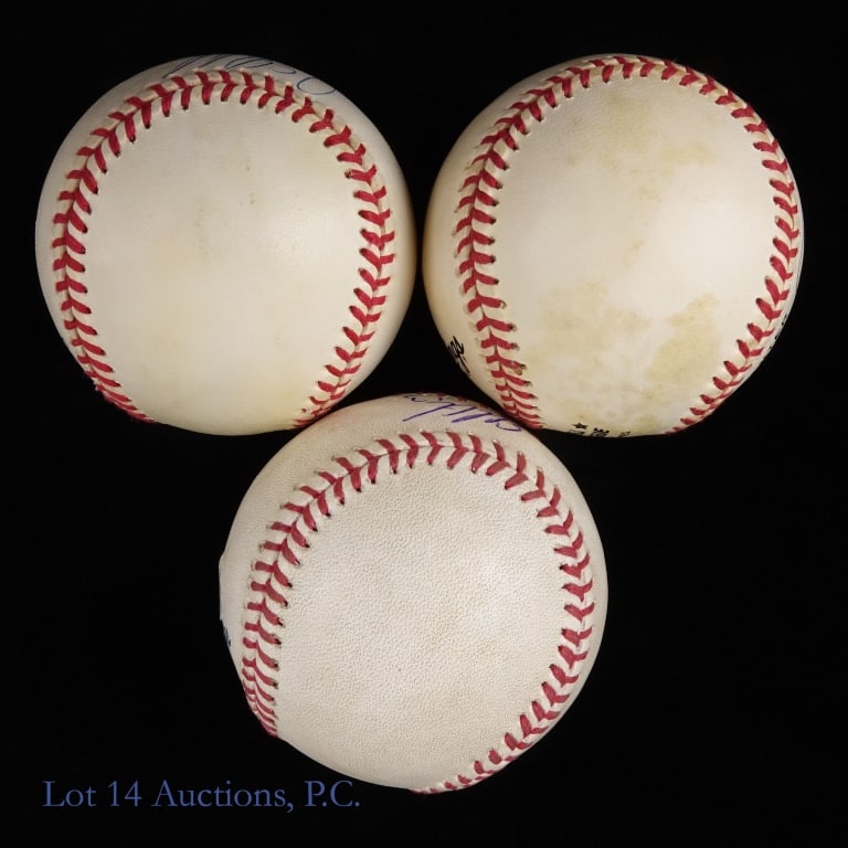 Cubs Legends Signed Baseballs (6) - 9