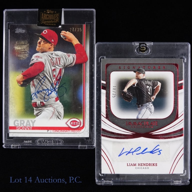 Baseball Auto Cards (10) - 2