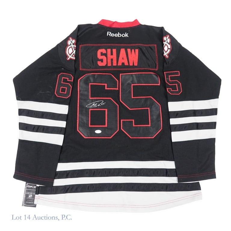 Blackhawks Andrew Shaw Signed Jersey (JSA COA) (1 of 5)
