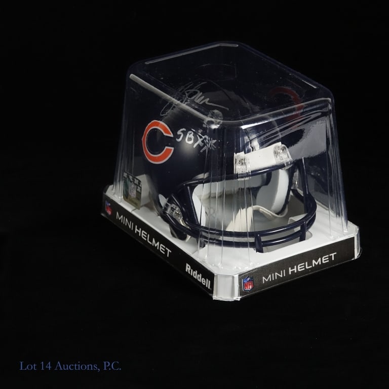 Bears SB XX Signed Mini Helmets (4) - 8