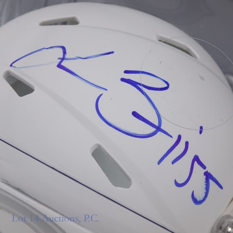 4 Chicago Bears Signed Mini Helmets - 4