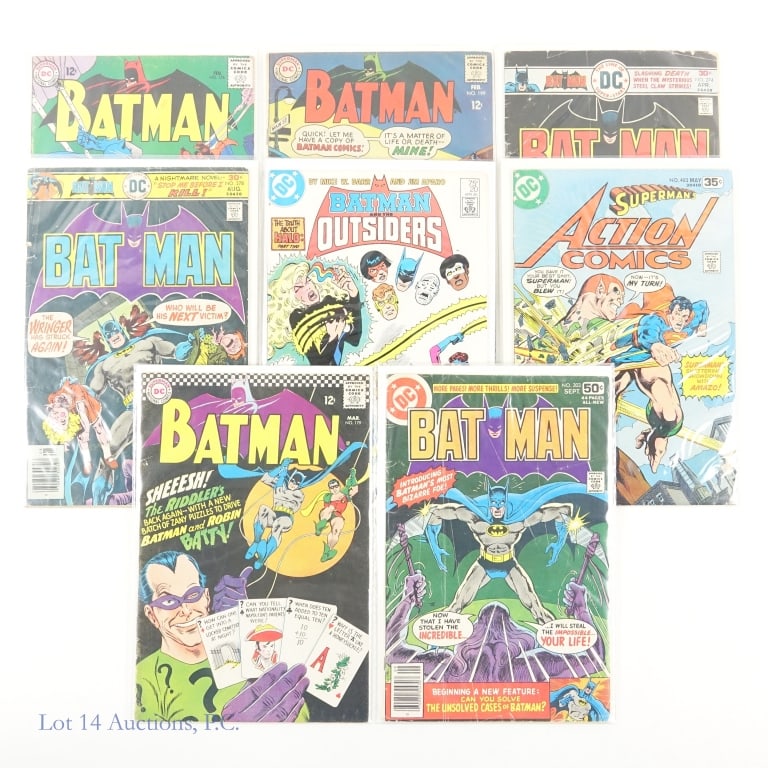 Batman #179 & More, DC (8) (1 of 4)