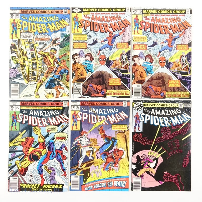 ASM #179-197 (missing #194) Key MARVEL (19) - 2