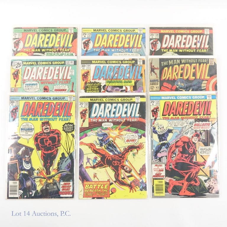Daredevil #131, 132 & More Key MARVEL (9) (1 of 4)