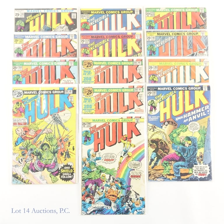 Incredible Hulk #182 & More Key MARVEL (13) (1 of 4)