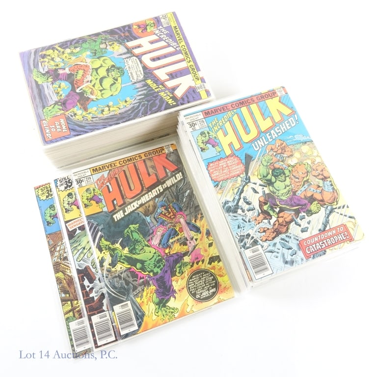 Incredible Hulk #189 - 247, Key MARVEL (59) (1 of 4)