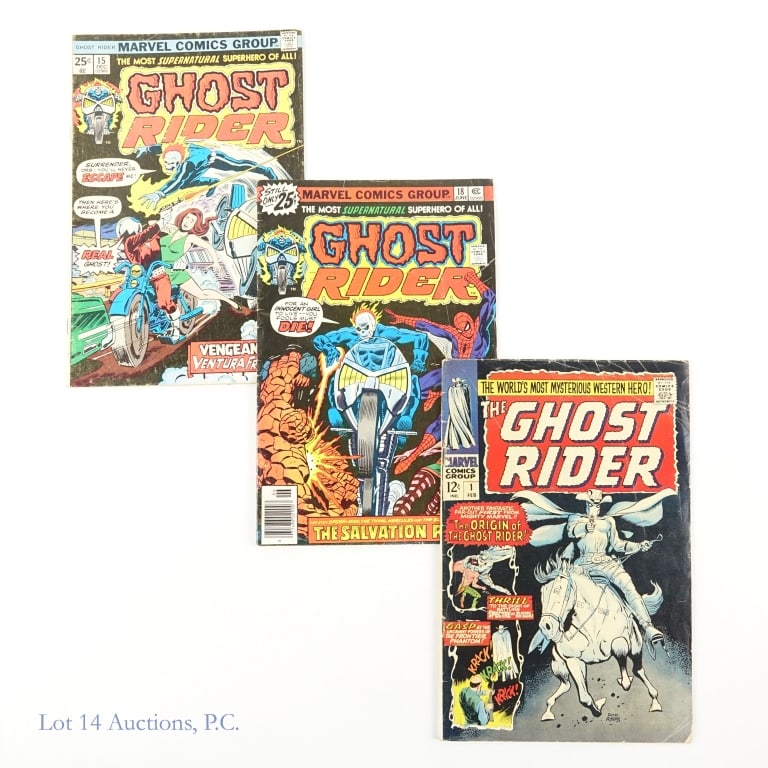 Ghost Rider #1, Key Issue, Marvel (3) (1 of 5)