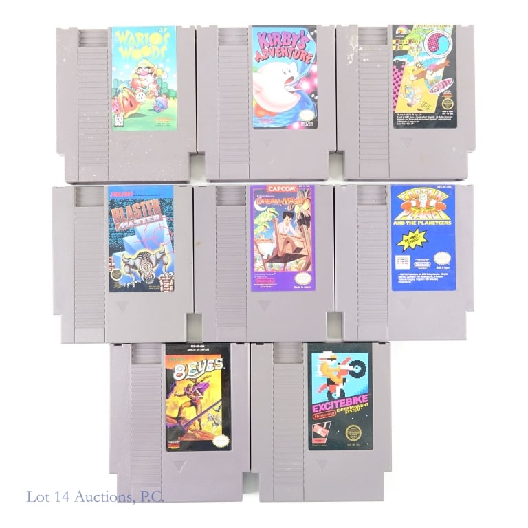 Nintendo NES Games (8) - 2