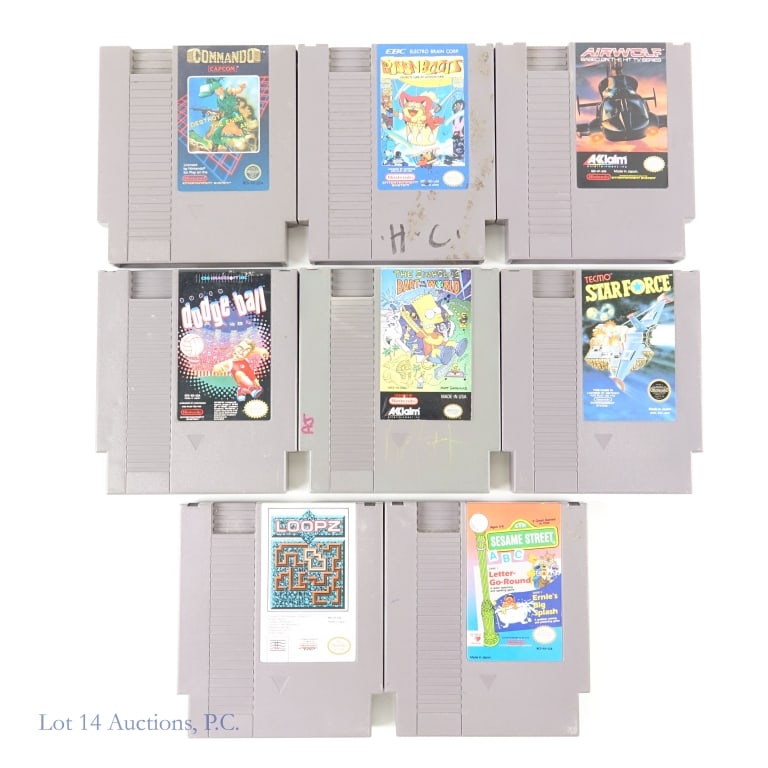 Nintendo NES Games (12) - 2