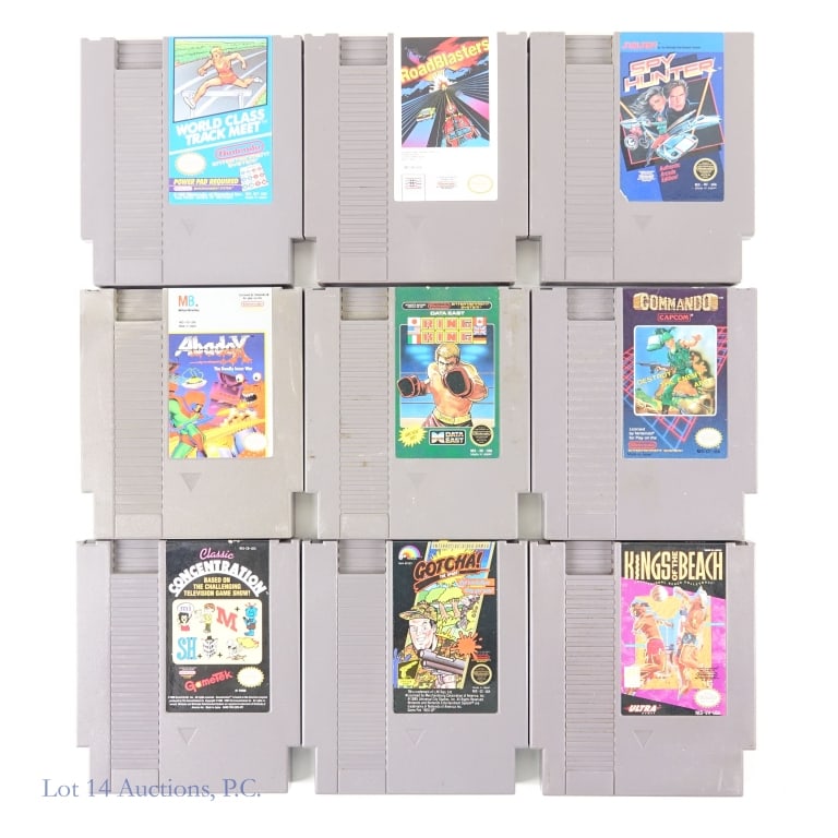 Nintendo NES Games (12) - 2