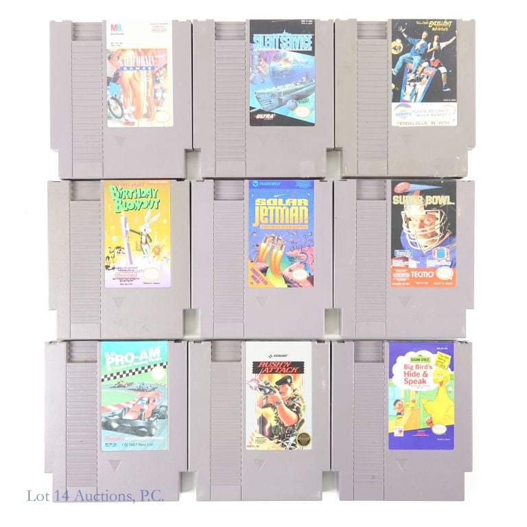 Nintendo NES Games (12) - 2