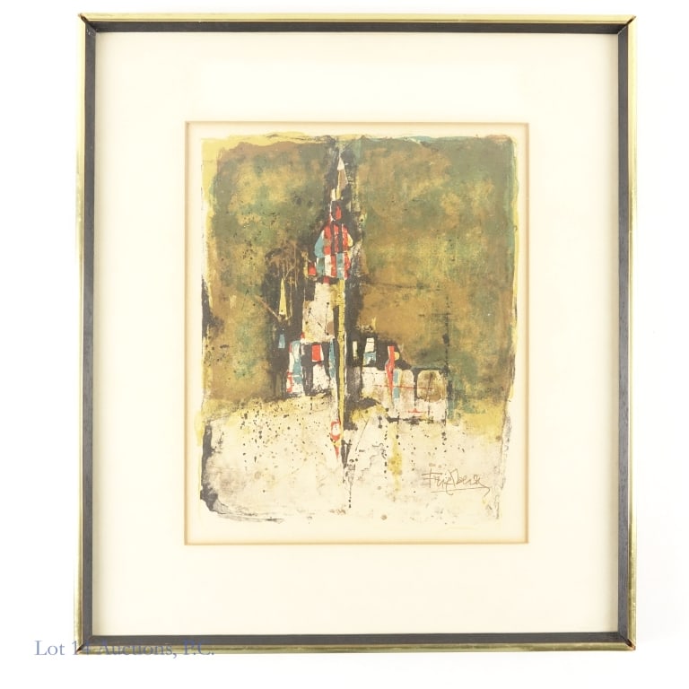 Johnny Friedlaender "Composition" Original Litho - 2