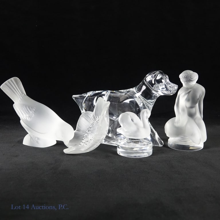 Crystal Paperweights (Baccarat, Lalique) (1 of 13)