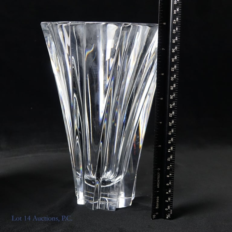 Baccarat "Objectif" Crystal Vase - 2