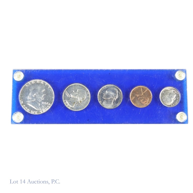 1952 (P) US Silver Proof 5-Coin Set (1 of 2)